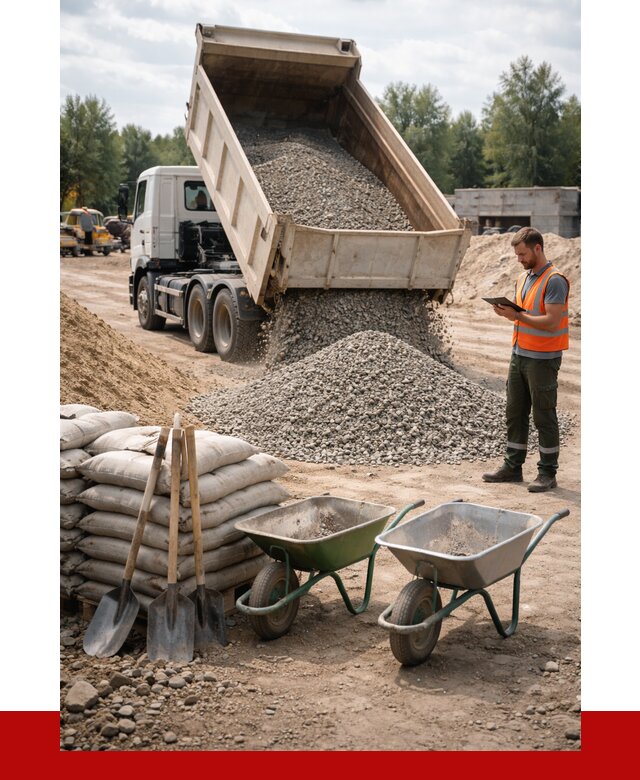 Доставка нерудных материалов в Туле от 1220 руб. | ПРОНЕРУДТул