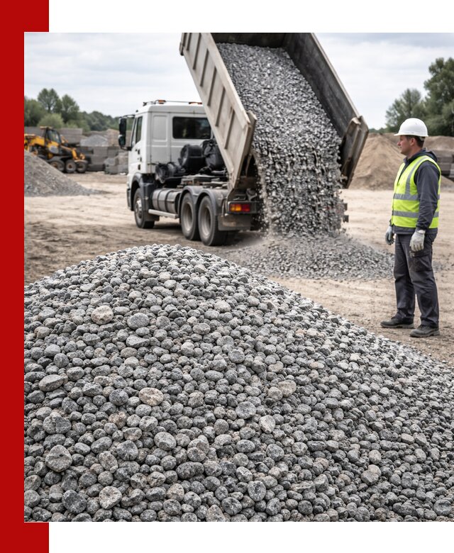 Доставка и продажа гранитного щебня фракции 5-20 в Туле