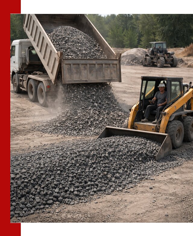 Гранитный щебень фракция 40-70 с доставкой в Туле