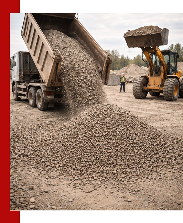 Гравийный щебень фракция 3–10 с доставкой в Туле