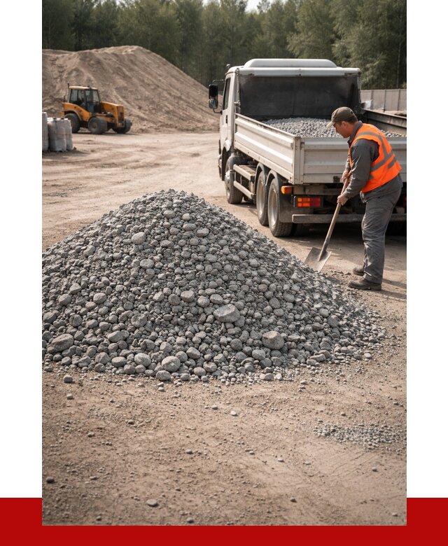 Гравийный щебень фракция 5-10 в Туле от 2237 р. | ПРОНЕРУДТул