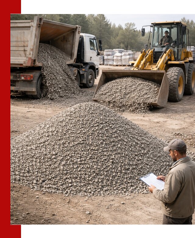 Гравийный щебень фракция 5–10 с доставкой в Туле