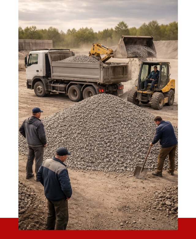 Гравийный щебень фракция 5-20 в Туле от 2441 р. ПРОНЕРУДТул