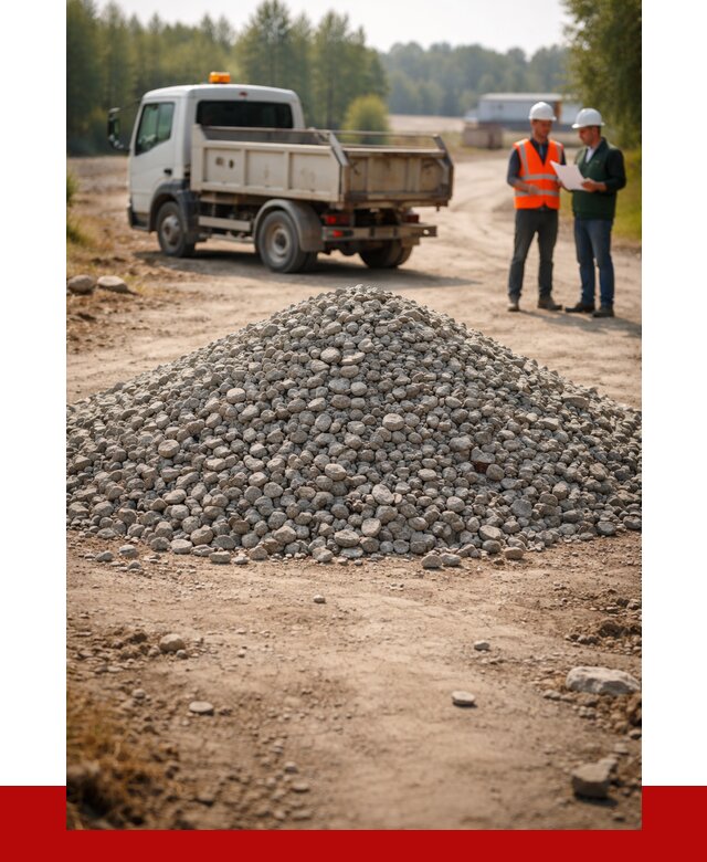 Гравийный щебень фракция 20-40 в Туле от 1220 р. | ПРОНЕРУДТул