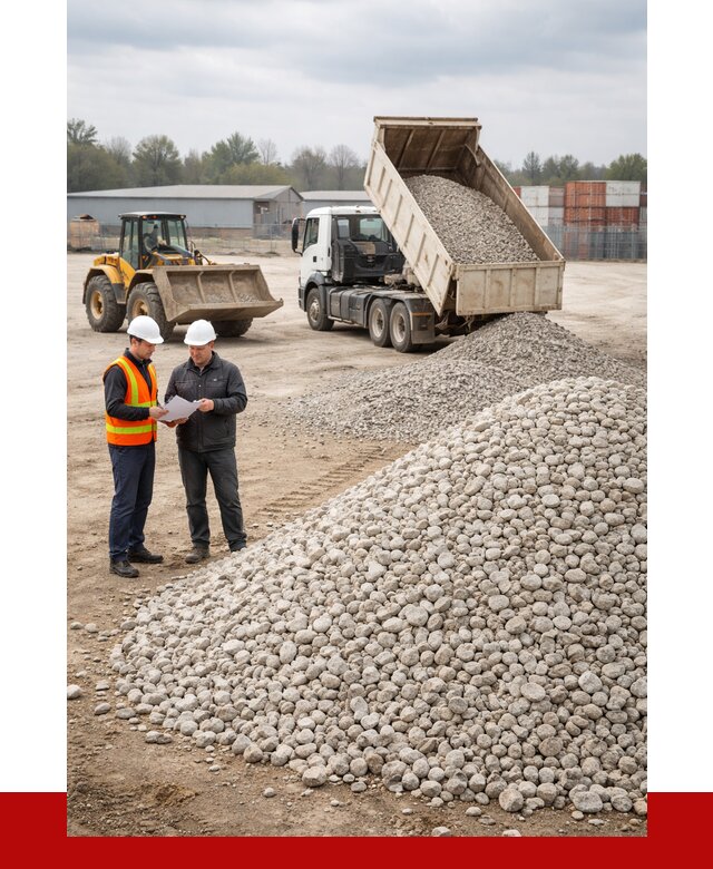 Известняковый щебень в Туле от 1424 р. доставка | ПРОНЕРУДТул