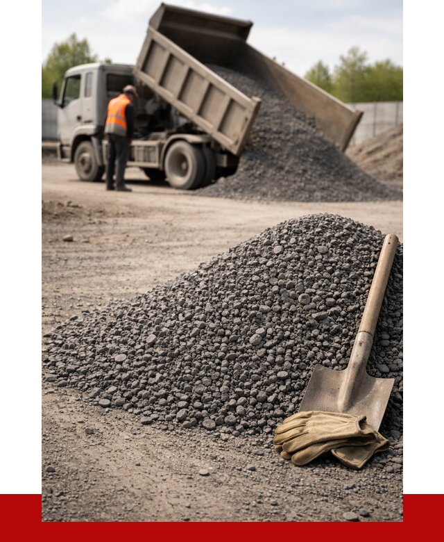 Шлаковый щебень фракция 5-20 в Туле от 1830 р. ПРОНЕРУДТул