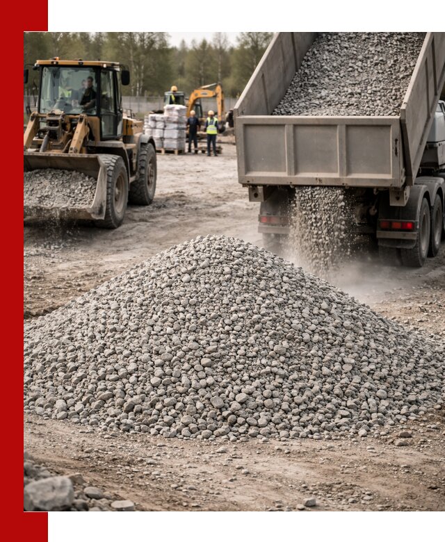 Вторичный щебень фракции 5-20 в Туле — доставка и продажа крупнотоннажно