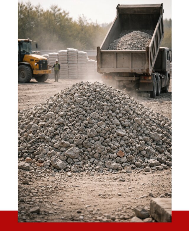 Вторичный щебень фракция 70-150 в Туле от 1424 р. | ПРОНЕРУДТул