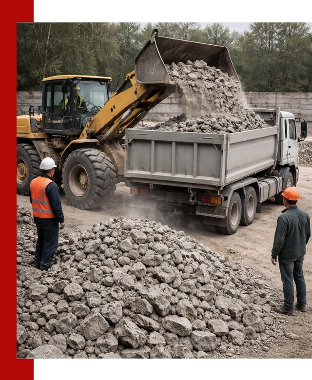 Вторичный щебень фракция 70–150 в Туле с доставкой