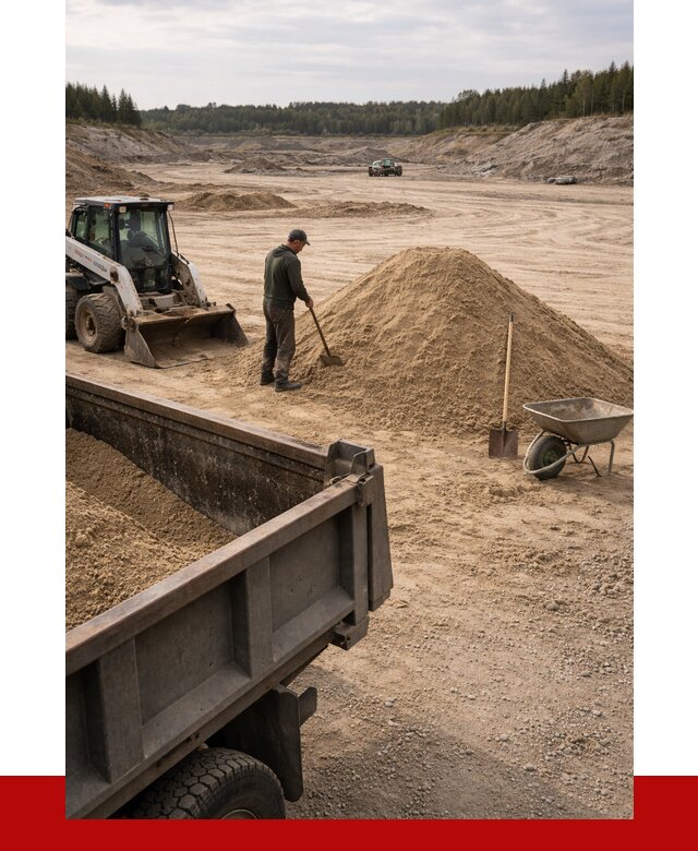 Карьерный песок среднезернистый в Туле, от 2237 р. ПРОНЕРУДТул