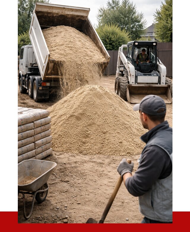 Мытый речной песок с доставкой в Туле от 1475 р. | ПРОНЕРУДТул