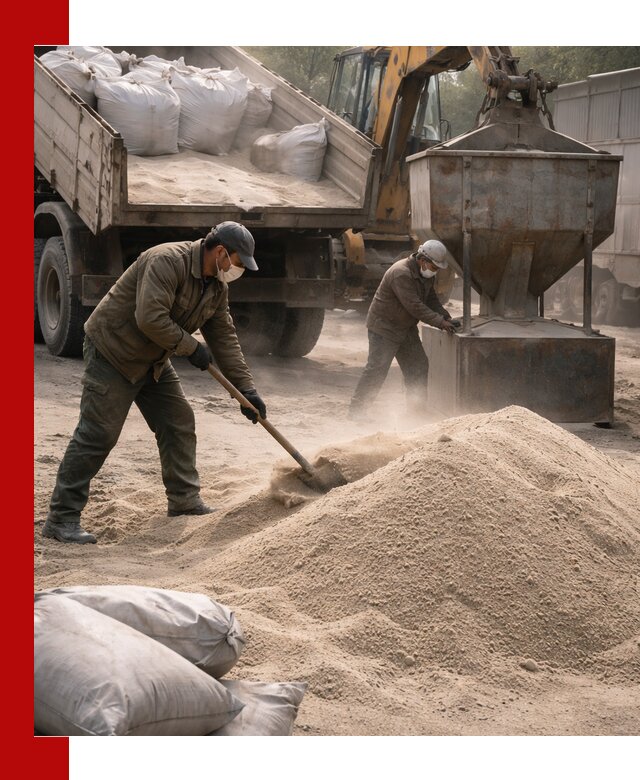 Кварцевый песок для пескоструя в Туле — доставка и качество