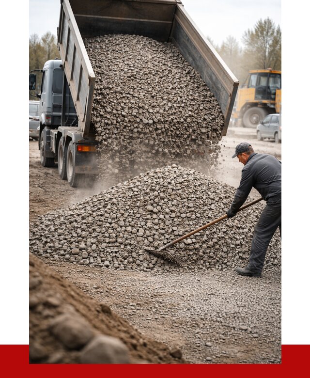 Гравий фракция 20-40 в Туле от 2542 р. доставка | ПРОНЕРУДТул