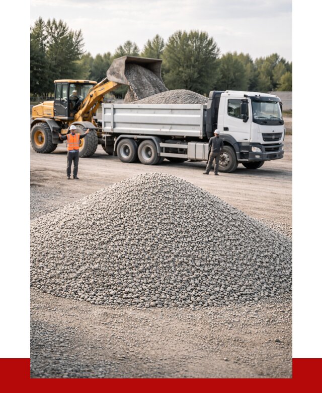 Купить мытый гравий в Туле от 3559 р, доставка ПРОНЕРУДТул