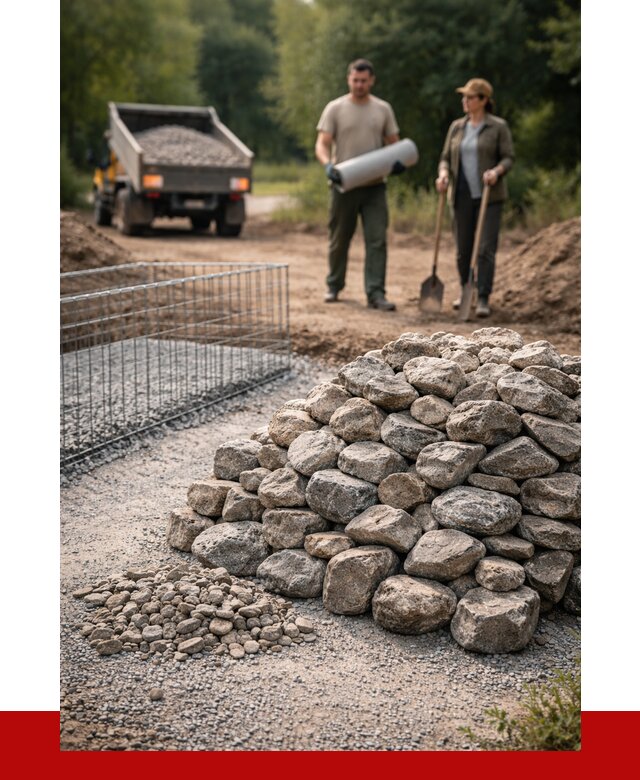 Камень для габионов фракция 100-200 в Туле от 4881 р. | ПРОНЕРУДТул