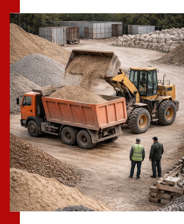 Доставка сыпучих смесей и смесей для стройки в Туле