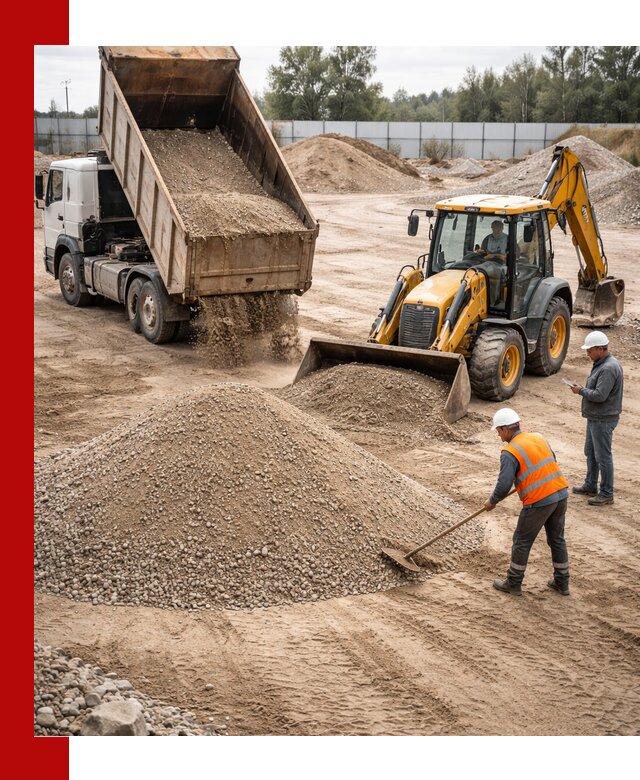 Поставка и доставка ПГС С4 в мешках и самосвалах в Туле