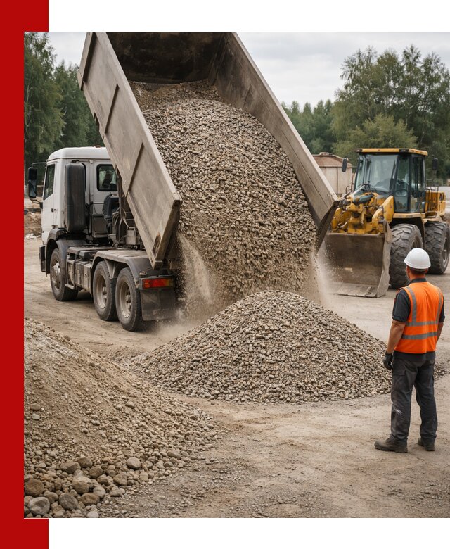 Доставка щпс в Туле — щебеночно-песчаная смесь под заборы и дорожки