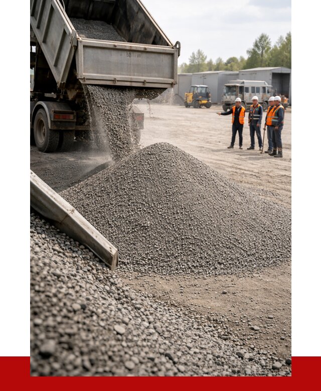 Гравийный отсев 0-5 в Туле от 1220 р. с доставкой | ПРОНЕРУДТул