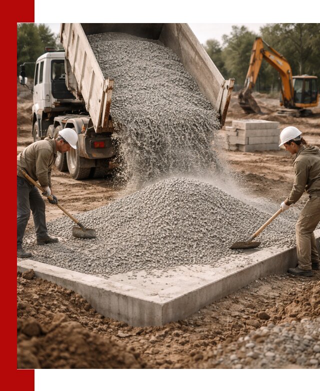 Доставка и продажа отсева для бетона в Туле