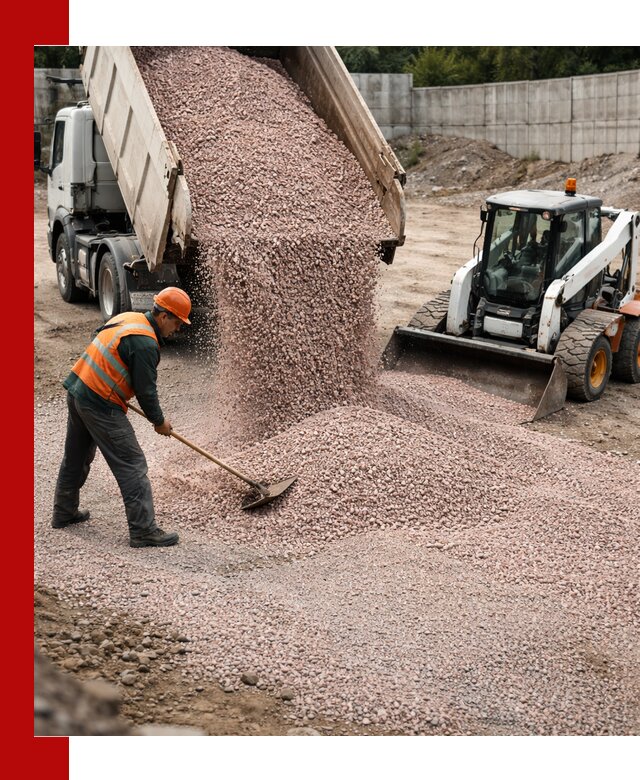 Крошка розовый гранит с доставкой в Туле от производителя
