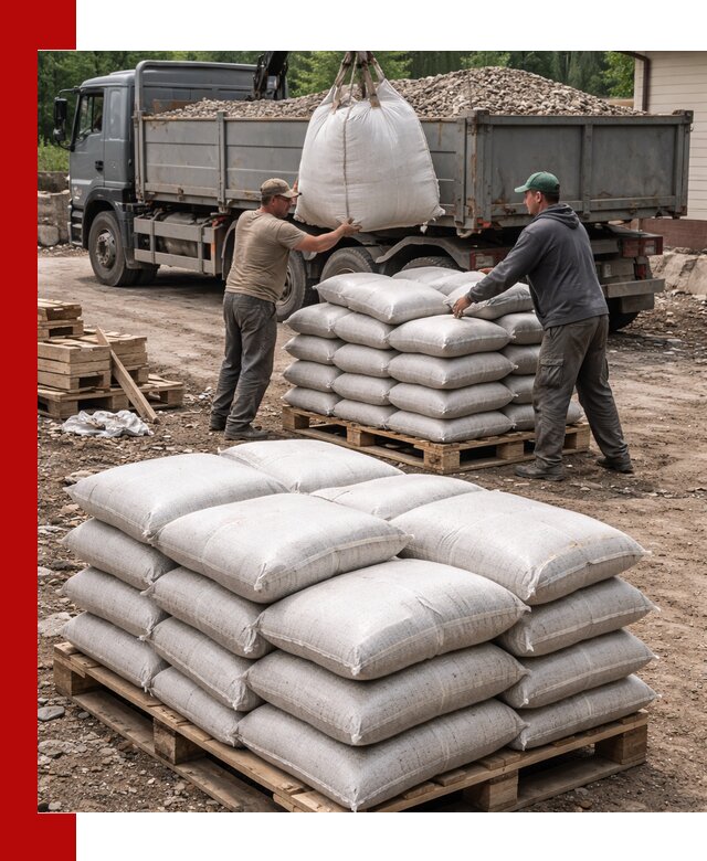 Керамзит в мешках с доставкой в Туле от компании-поставщика