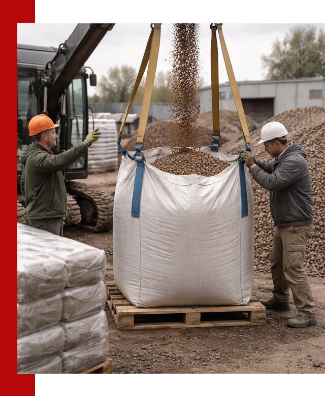 Керамзит в биг-бегах с доставкой в Туле