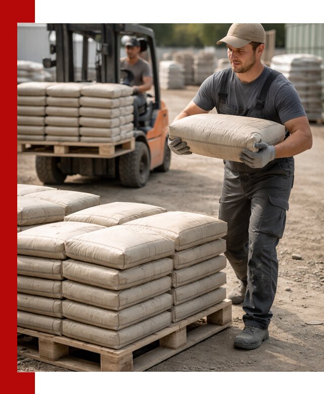 Доставка цемента в мешках оптом и в розницу в Туле