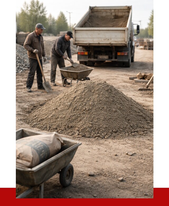 Цементно-песчаная смесь М150 в Туле от 4779 р. | ПРОНЕРУДТул