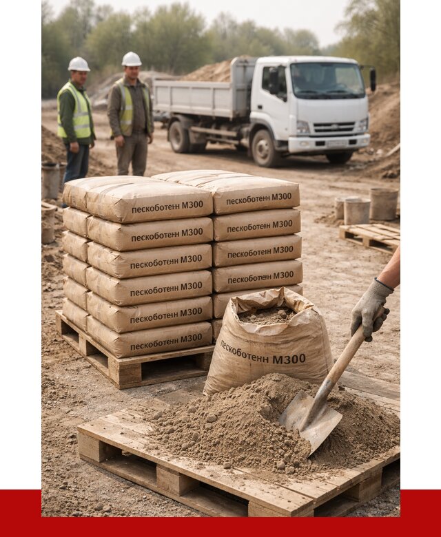 Пескобетон М300 в Туле с доставкой от 4729 р. за куб | ПРОНЕРУДТул