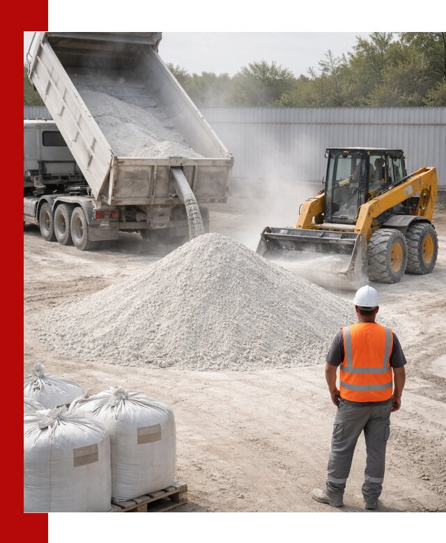 Доставка и продажа известняковой муки в Туле