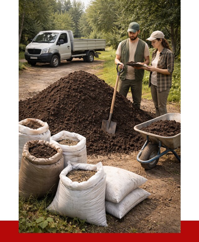 Купить грунт с доставкой в Туле от 4576 р. за м3 | ПРОНЕРУДТул