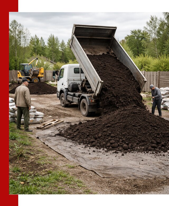 Доставка качественного почвогрунта в Туле оптом и в розницу