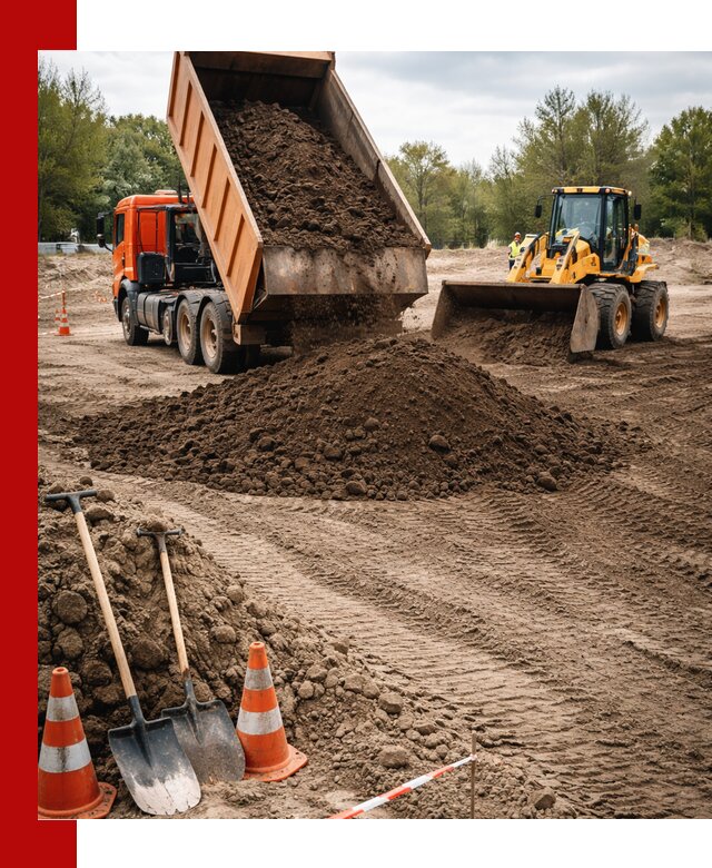 Поставка и доставка планировочного грунта в Туле