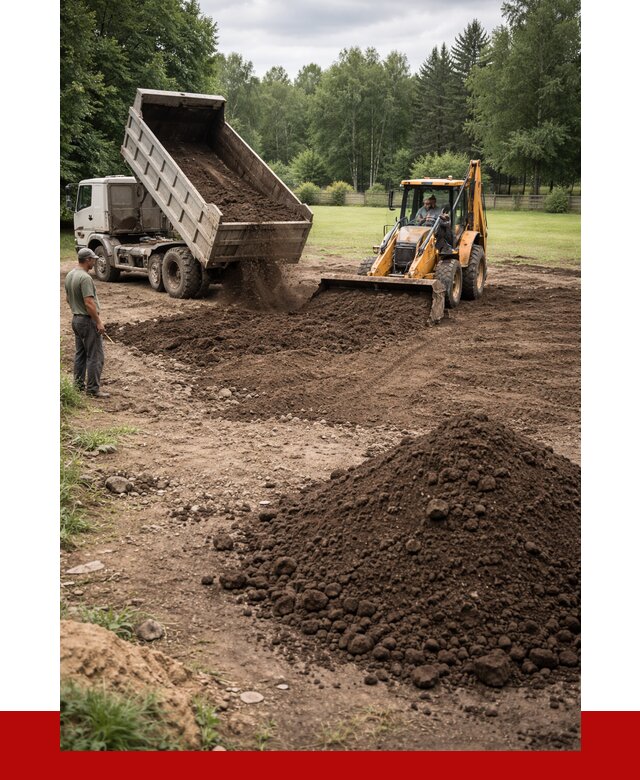 Грунт для выравнивания участка в Туле от 1220 р. | ПРОНЕРУДТул