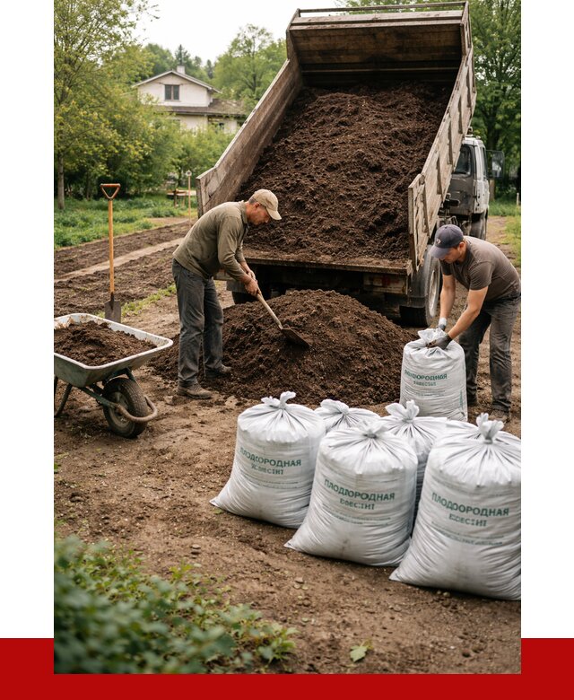 Плодородная смесь в Туле от 4271 р./куб с доставкой | ПРОНЕРУДТул
