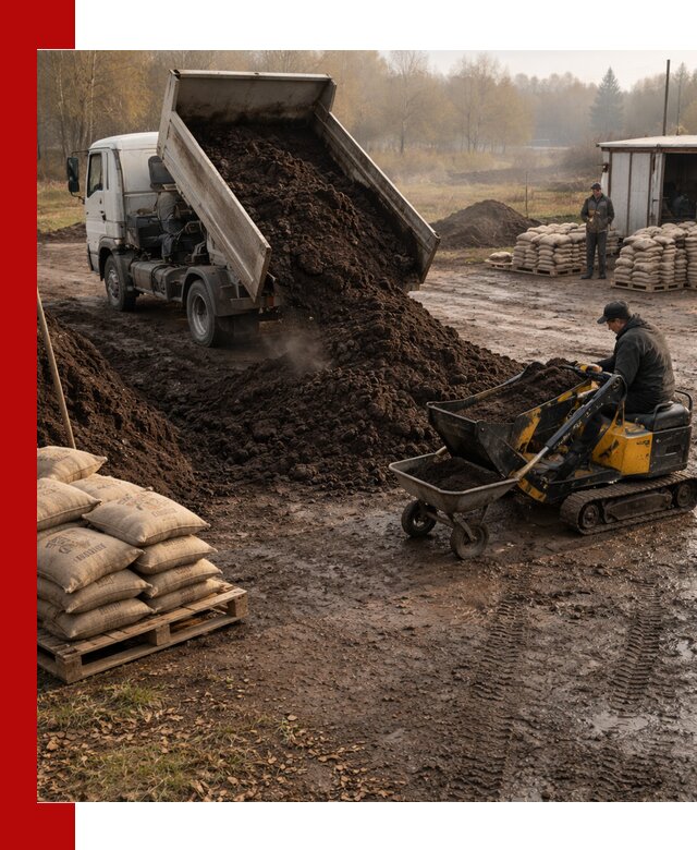 Кислый торф в доставке по выгодным ценам в Туле