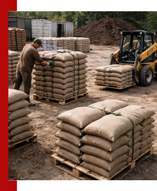 Доставка торфа в мешках по выгодным ценам в Туле