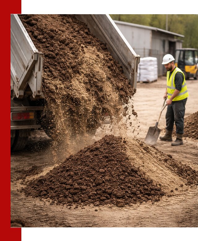 Доставка торфо-песчаной смеси в Туле для строительства и озеленения