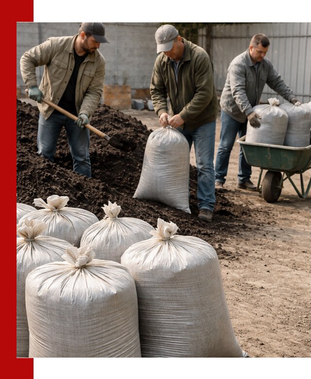 Купить чернозем в мешках с доставкой в Туле