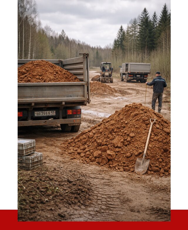 Глина и суглинки в Туле от 4576 р. за куб | ПРОНЕРУДТул