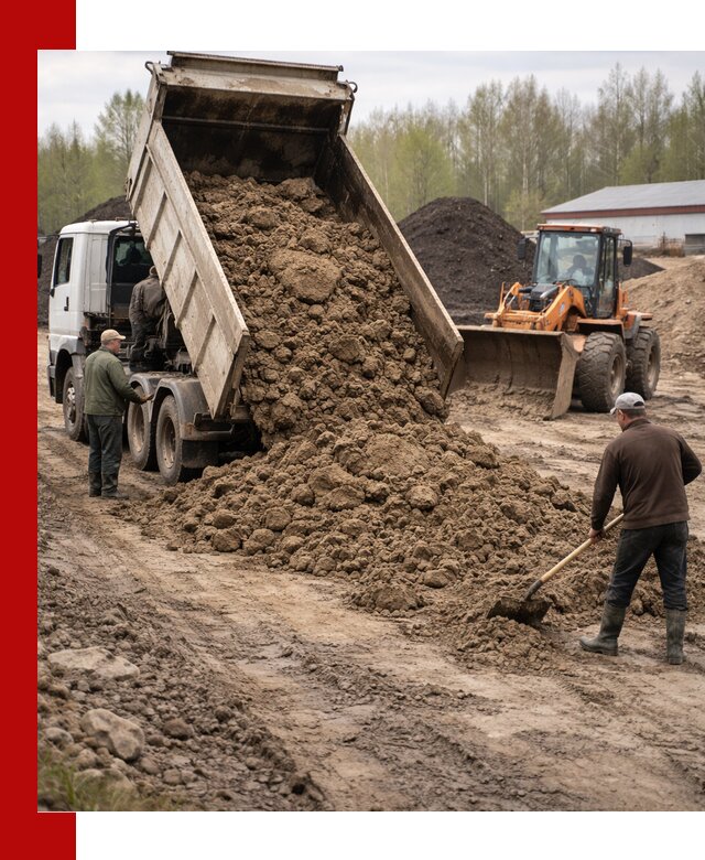 Доставка глин и суглинков в Туле оптом и вкрай