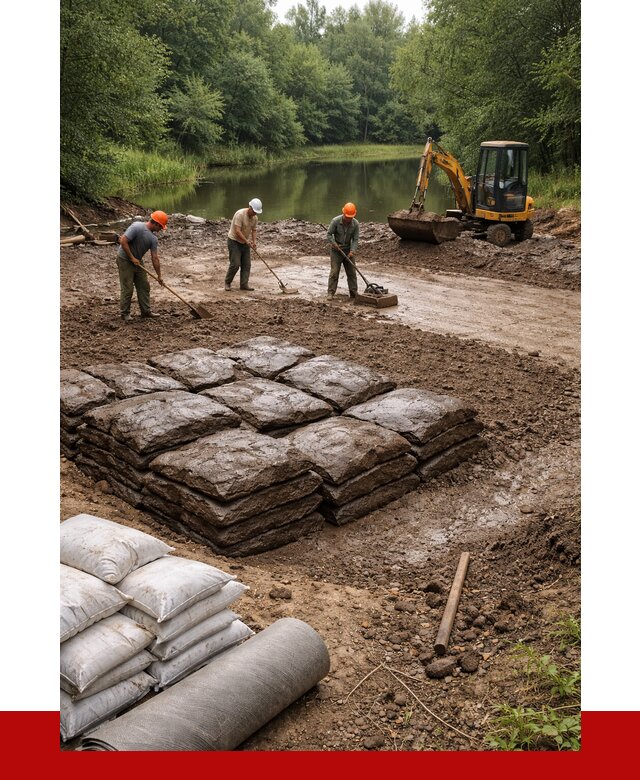 Купить глину для пруда в Туле от 4576 р. с доставкой | ПРОНЕРУДТул