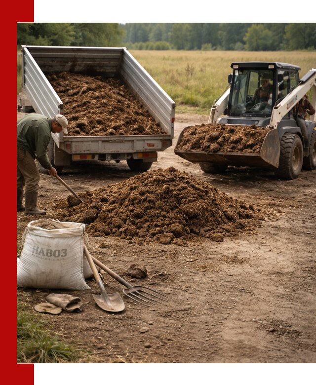 Доставка конского навоза в Туле с разгрузкой и доставкой на объект