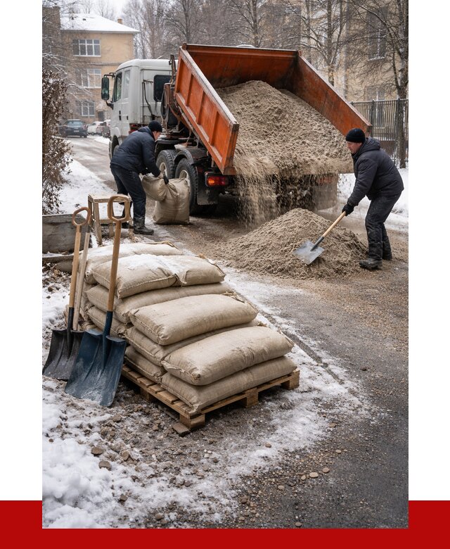 Противогололедные материалы оптом в Туле от 4271 р. | ПРОНЕРУДТул