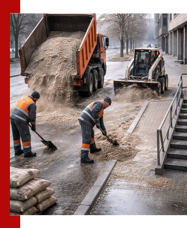 Поставка противогололедных материалов в Туле