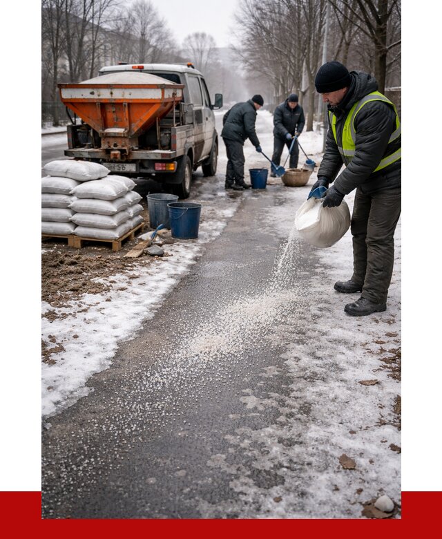 Реагент против гололеда в Туле с доставкой от 4576 р. | ПРОНЕРУДТул