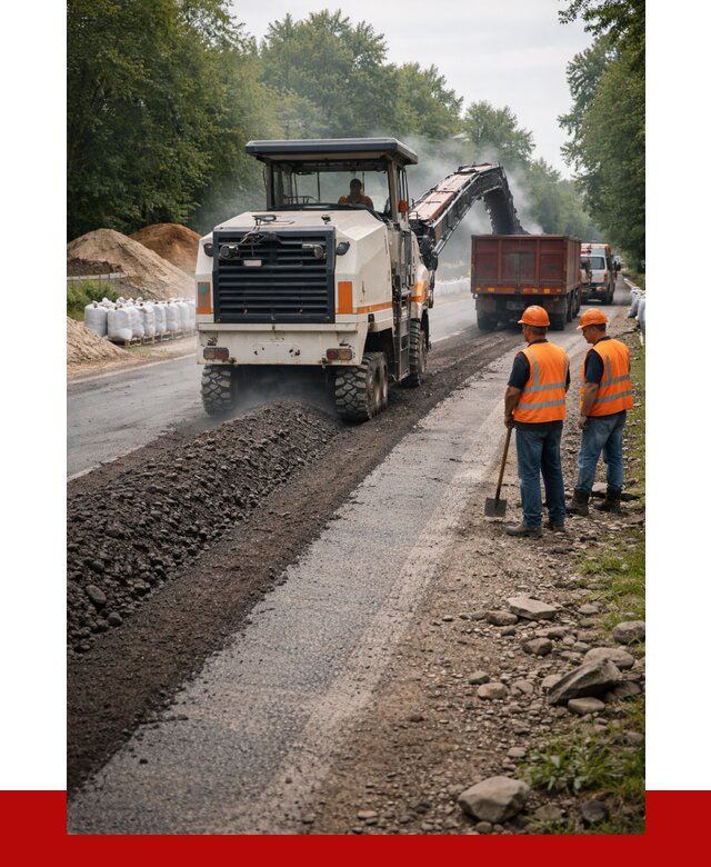 Фрезерованный асфальт в Туле от 2237 р./куб. | ПРОНЕРУДТул