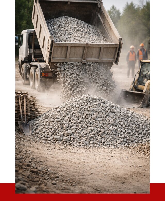 Купить дробленый бетон в Туле от 1729 р./куб | ПРОНЕРУДТул