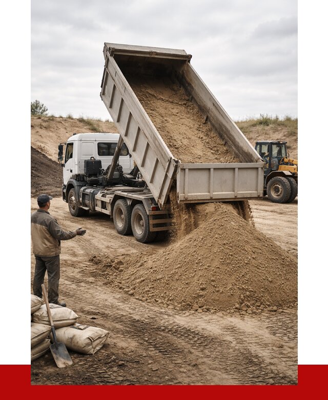 Доставка самосвалом 20 кубов в Туле от 7627 р. | ПРОНЕРУДТул